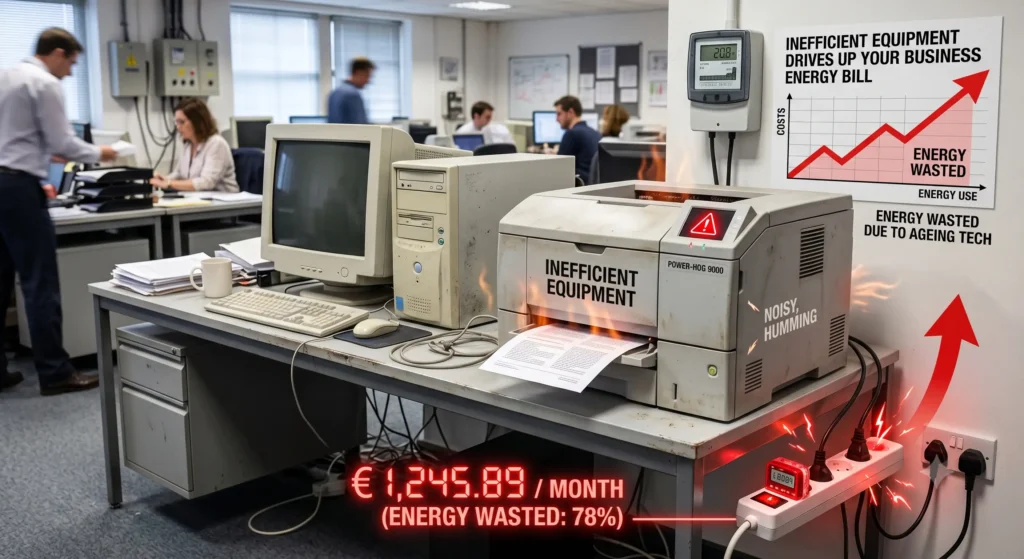 Inefficient Equipment Drives Up Your Business Energy Bill
